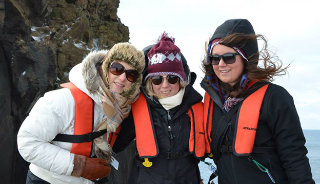 Passengers in Antarctica