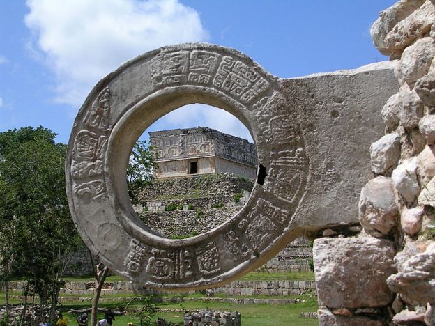 Ullamaliztli, the famous Aztec ball game