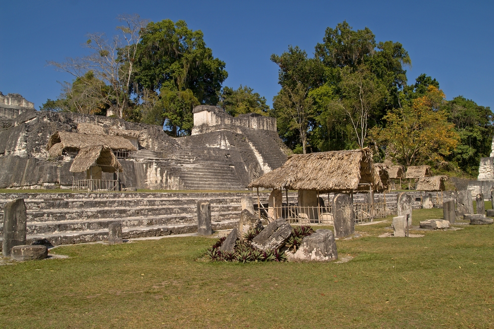 ancient mayan ruin Tikal guatemala