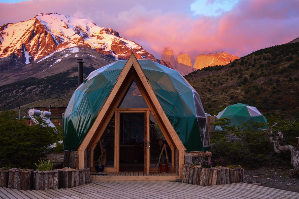 EcoCamp Patagonia, exterior shot