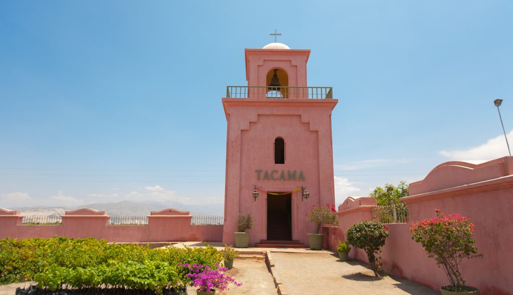 Tacama Vineyard, producer of wine and pisco