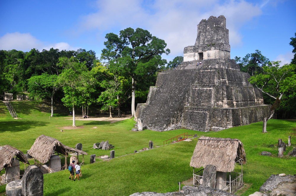 ancient mayan ruin Tikal guatemala