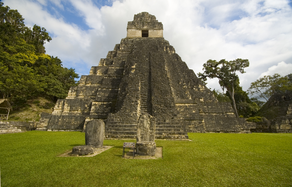 ancient mayan ruin Tikal guatemala