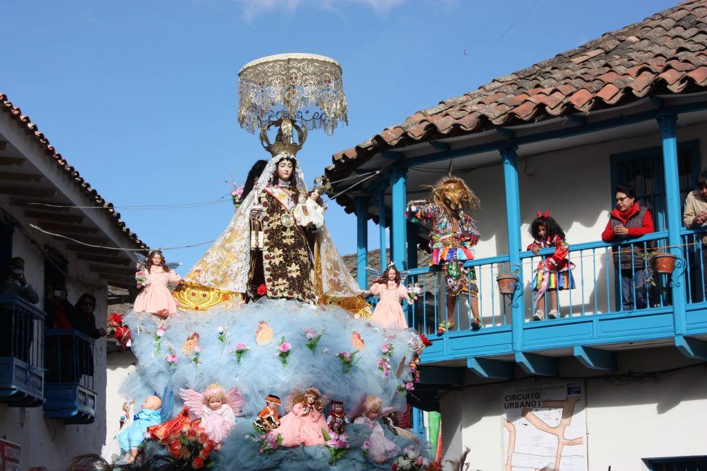 Virgen de la Candelaria in Cusco, Peru