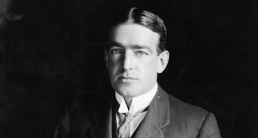 The History of Antarctica; portrait of ernest shackleton