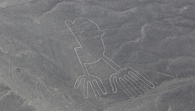 The Nazca Lines in Peru.