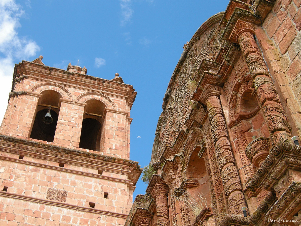 close up of old church