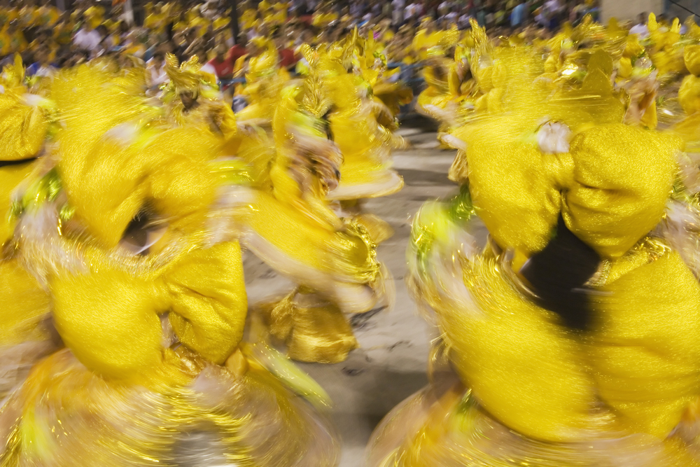 The Samba Parade: Sambadrome.