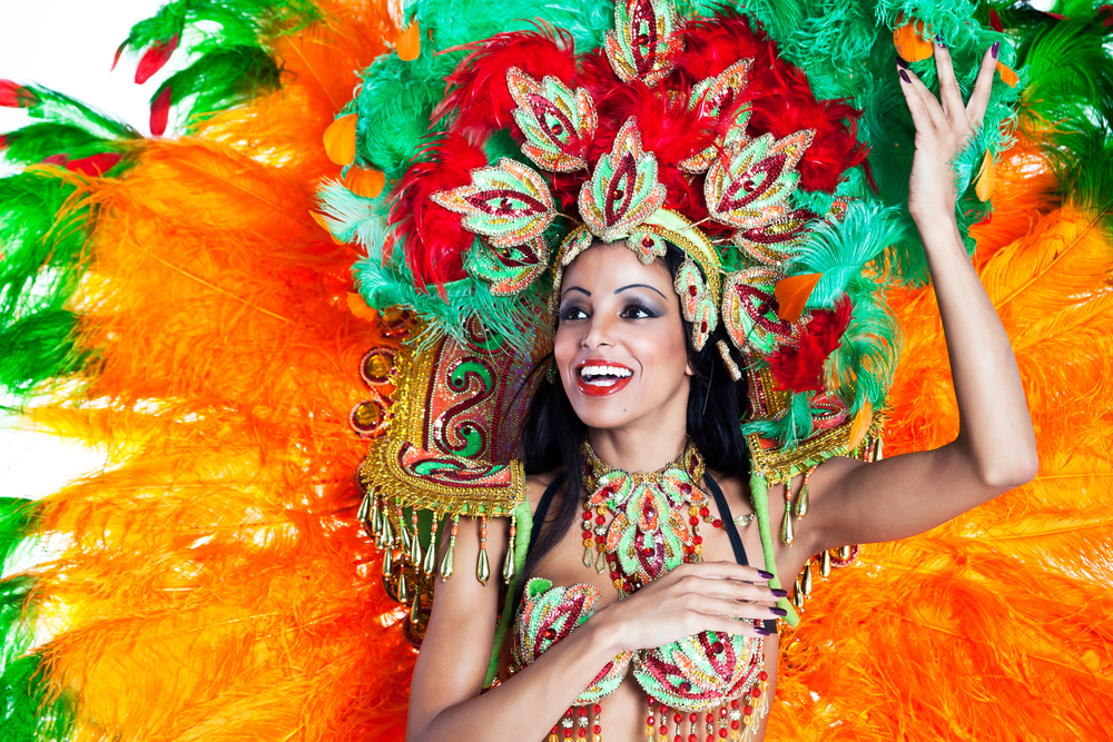 Carnival in Rio de Janeiro. 