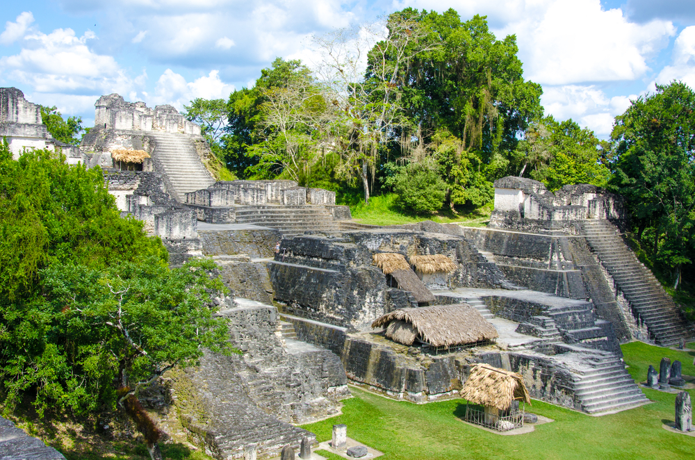 ancient mayan ruin Tikal guatemala