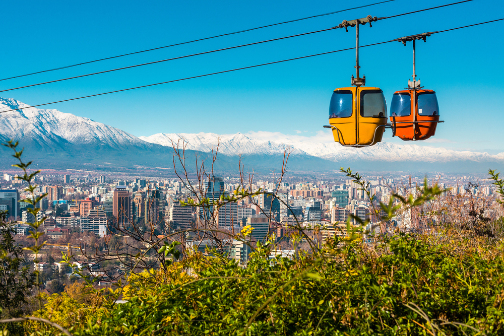 View of Santiago