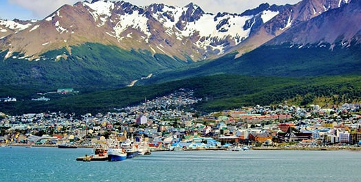 Arrive in Ushuaia