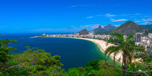 Arrival in Rio de Janeiro