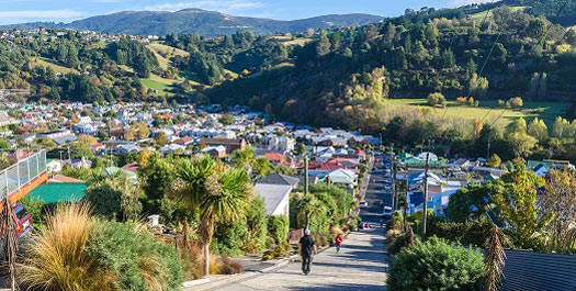 Disembarkation in Dunedin