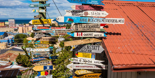 Disembarkation in Punta Arenas, Chile