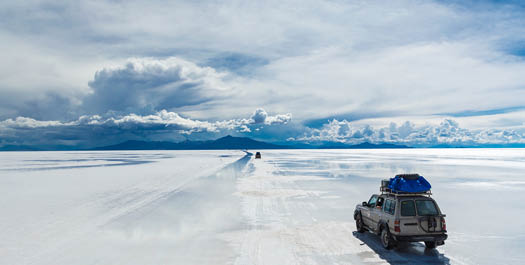 La Paz to Uyuni Salt Flat