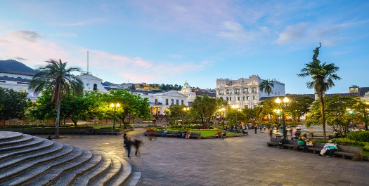 Arrive in Quito