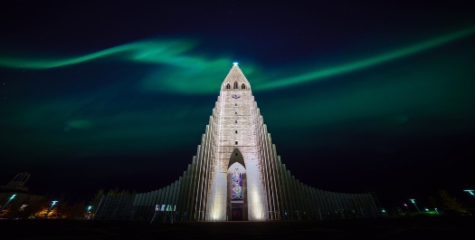 Departure from Reykjavik, Iceland