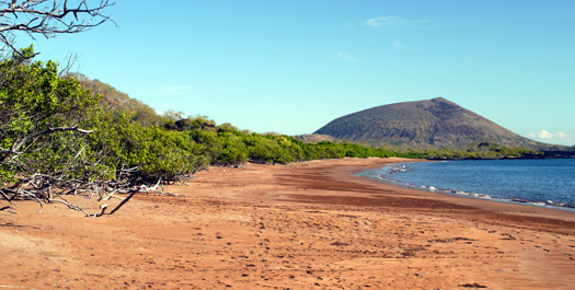 Espumilla beach and Buccaneer's cove