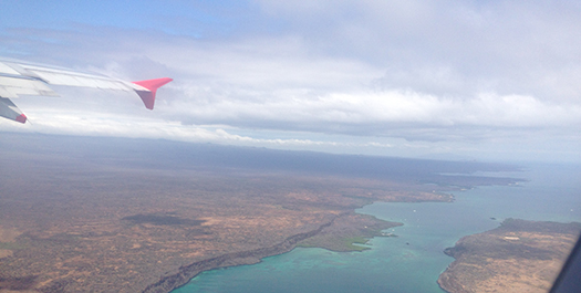 Arrive Galapagos Islands