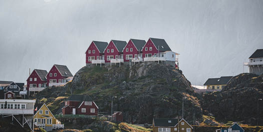 At sea, Sisimiut