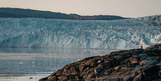 Paul-Émile Victor Base Camp, Eqi Glacier