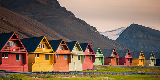 Fly  Paris to Longyearbyen