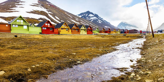 Disembark in Longyearbyen