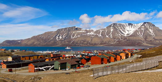 Fly to Longyearbyen & Embarkation